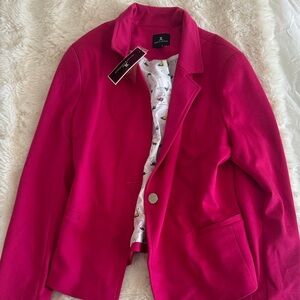 Jules & Leopold Vibrant Pink Blazer